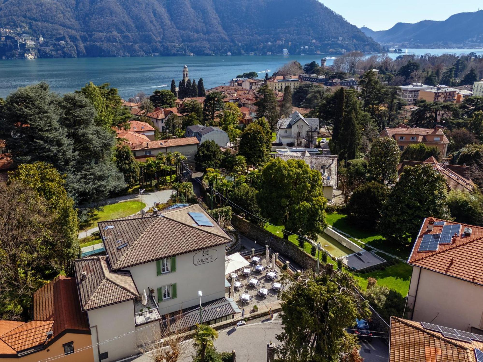 Hotel Ristorante La Vignetta Cernobbio Luaran gambar