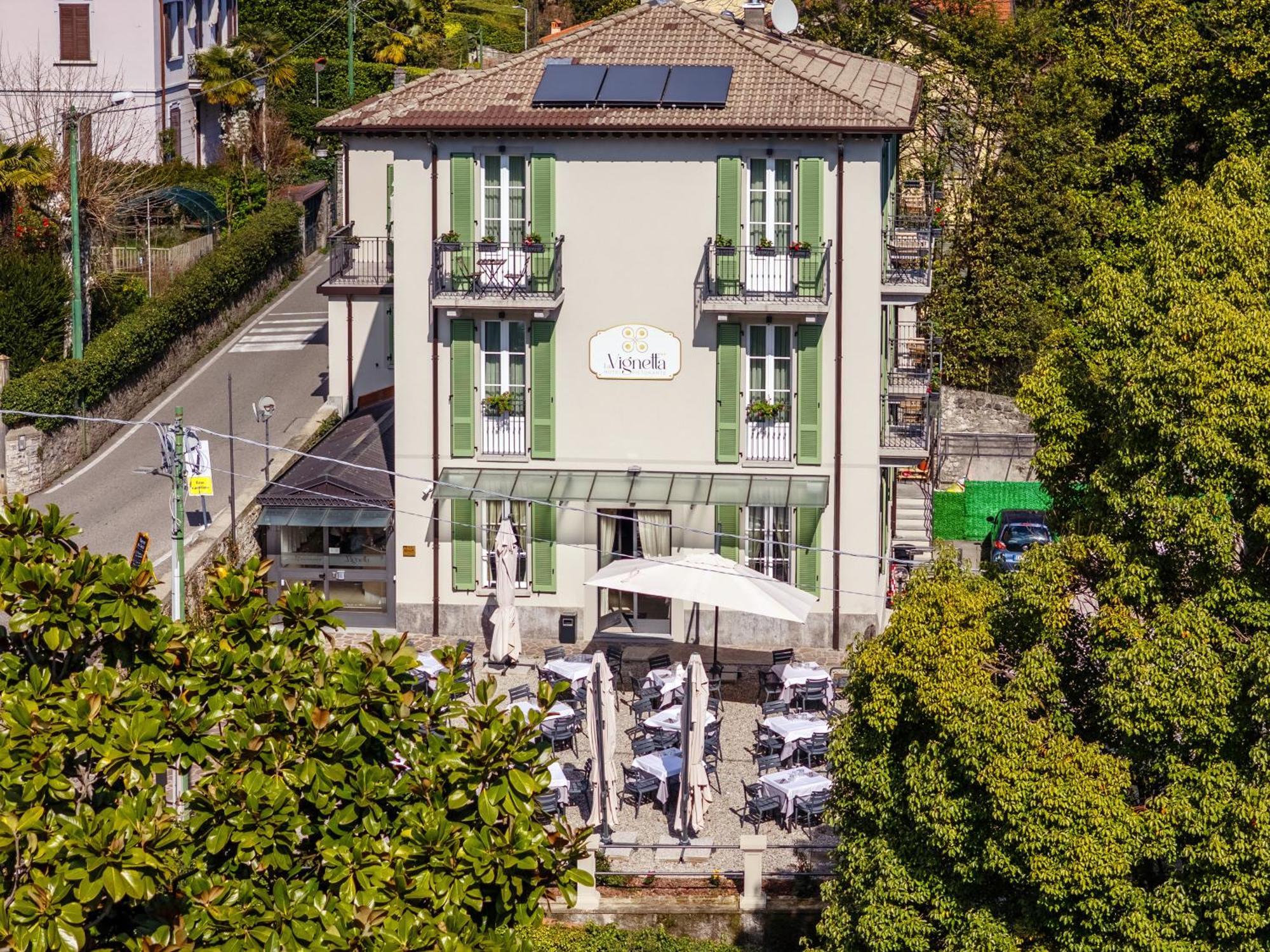 Hotel Ristorante La Vignetta Cernobbio Luaran gambar